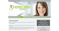Desktop Screenshot of bathurstdupont.com